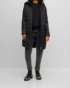 2025แจ็คเก็ตขนเป็ดทำจากโรงงานของผู้หญิงเสื้อขนเป็ดกันน้ำเข้ารูปคอปกตั้งยาวไซส์ใหญ่พิเศษ - Product Image 5