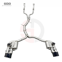 Système d'échappement Catback en acier inoxydable haute performance SDO pour Audi RS6 RS7 C8 4.0T 2019-2024, silencieux Valvetronic avec soupape