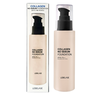 Fond de teint liquide sans sébum LEBELAGE au collagène et aux herbes avec protection solaire n° 21 Beige Naturel Taille Régulière Teint Moyen