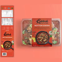 Carton de papier recyclé imprimé personnalisé enveloppant autour de l'étiquette déjeuner préparation des repas manchon d'emballage alimentaire pour bol conteneur