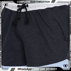 กางเกงขาสั้นออกกำลังกายผู้ชายคุณภาพสูง แฟชั่นลำลอง ปรับเชือกผูกได้ แห้งเร็ว ระบายอากาศดี เหมาะสำหรับวิ่งและฟิตเนส - Product Image 5