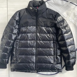 Doudoune décontractée automne/hiver pour hommes avec capuche cachée poignets filetés coupe ample-manteau d'hiver en toile légère - Product Image 4