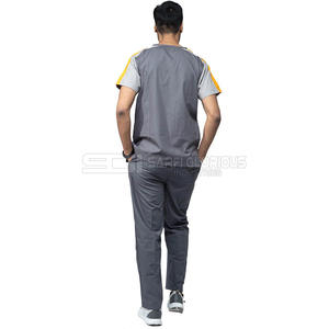 Conjunto de Uniforme Médico para Hombre, Cómodo y Ligero, Camiseta de Manga Corta y Pantalones, Uniforme de Atención Médica para Médicos y Enfermeras - Product Image 3
