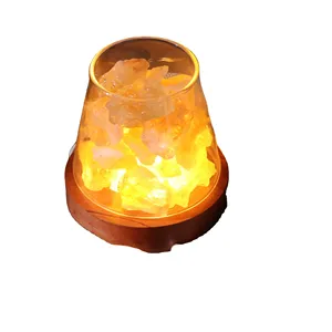 热卖批发高品质USB夜灯电动天然精油水晶岩石扩散器喜马拉雅盐灯