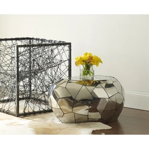 Luxury Western Style Modern Extendable Dining <b>Table</b> Glass <b>Top</b> Stainless Steel Legs Shape for Home Dining Room Dining <b>Table</b> - Product Image 1