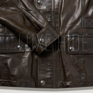 Dernière nouvelle mode moto veste en cuir personnalisée nouvelle veste d'équitation moto sur mesure - Product Image 6