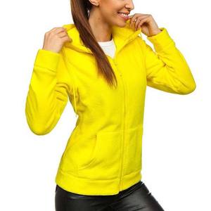 <b>Hoodie</b> Women New Design wholesale gym fitness <b>Hoodie</b> <b>Long</b> Sleeve cotton polyester women <b>cardigan</b> with OEM service - Product Image 3