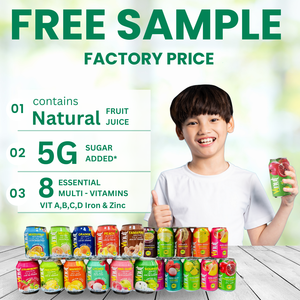 Bebida de jugo de mango natural con sabor a 330ml (11,1 FlOz) Bebida DE FÁBRICA DE Vietnam | Sin azúcar-Muestra gratis Etiqueta privada - Product Image 4