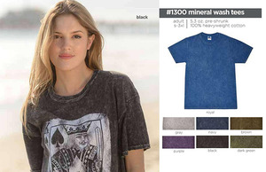 Camiseta personalizada de algodón 100% lavado con ácido para hombre, camiseta lisa en blanco con estampado Digital bordado, ropa vaquera personalizable - Product Image 6