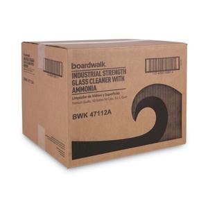 Boardwalk 585600-12ESSN Limpiador de Vidrios de Grado Industrial, 12 Piezas, 32 Oz. Botella con Pulverizador y Amoníaco, 12 Piezas/Caja - Product Image 5