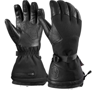 Guantes de Esquí de Cuero Duraderos con Diseño de 3 Dedos para Clima Frío Extremo, para Snowboard, Montañismo y Aventuras al Aire Libre en Invierno - Product Image 1