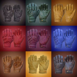 2025 Style plein doigt gants en cuir Sports d'hiver moto course Motocross écran tactile gants pour cyclisme décontracté - Product Image 5