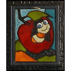 Decoración del hogar Cerámica Arte Azulejo Pared Acento Azulejo decorativo Pared Arte Cerámica Regalo Pared Arte Pared Acentos - Product Image 1