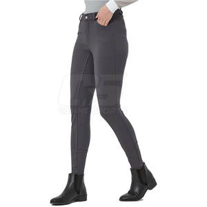 Pantalones Jodhpur de tela elástica ligera y duradera para mujer, precio directo de fábrica, Etiqueta Privada, conjunto ecuestre de caballos, accesorios - Product Image 4