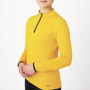 Camiseta de equitación para mujer de alta calidad, transpirable, de secado rápido, de poliéster/spandex, ajuste slim, hecha a medida, talla grande, color liso. - Product Image 1