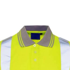 Polos DE SEGURIDAD reflectantes de alta visibilidad para el trabajo, camisas polo de seguridad transpirables de secado rápido a la venta, el mejor proveedor de 2025 - Product Image 3