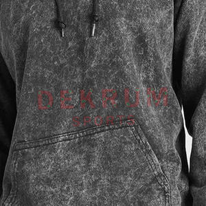 Hecho en el mejor material Sudaderas con capucha de lavado ácido Mangas largas Ropa de calle Sudaderas con capucha de lavado ácido de moda - Product Image 5