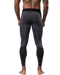 Leggings de Grafito para Hombre, Pantalones de Compresión Elásticos, Capa Base Deportiva para Gimnasio, Entrenamiento, Correr, Fitness y Rendimiento Deportivo - Product Image 2
