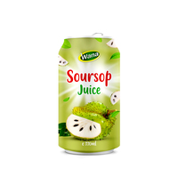 WANA Vietnam Premium 330ml Gesteriliseerde Versgeperste Ananas-Watermeloen Puree Fruitdrank Kant-en-klaar