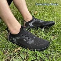 Chaussures de sport minimalistes plates et fines pour hommes et femmes, à bout large, style pieds nus, pour la connexion à la terre