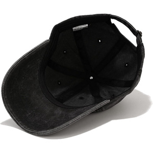 Nueva llegada de gorra de béisbol deportiva para hombres y mujeres de alta calidad estilo Vintage tela impermeable Color sólido personalizable en blanco - Product Image 6