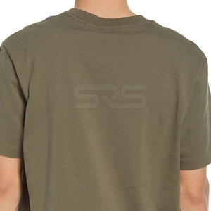 Camiseta transpirable de secado rápido para hombre, diseña tu propia camiseta Dry Fit, camiseta Dry Fit de algodón 100% para uso en adultos - Product Image 4