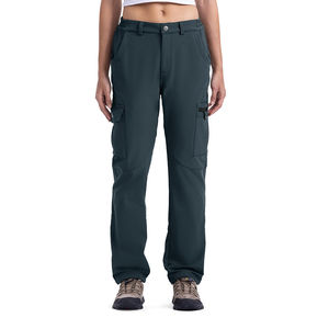 Pantalones Softshell para mujer, transpirables, impermeables, a prueba de viento, para exteriores, duraderos, cálidos, elegantes, para senderismo - Product Image 1