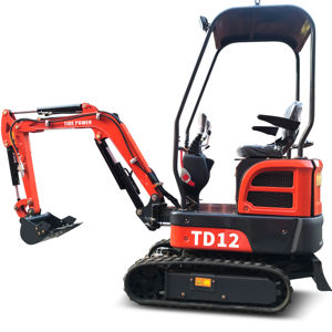 Venta al por mayor CE/EPA Excavadoras 1 tonelada Pequeña excavadora Bagger 1ton 2ton 3,5 Ton Mini Excavadora Minibagger - Product Image 1