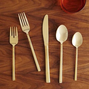 New Luxury Reusable Lining Handel Stainless Steel Modern <b>Cutlery</b> <b>Set</b> With Stainless Steel Modern <b>Gold</b> <b>Cutlery</b> <b>Set</b> - Product Image 4