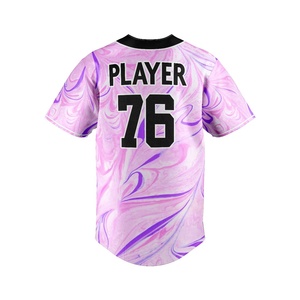Maillot de baseball américain unisexe de haute qualité, personnalisable, grande taille, respirant, pour le baseball et le softball - Product Image 6