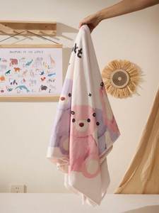Custom Brand Double-Layer Milk Fleece Winter <b>Blanket</b> Breathable and Sweat-Wicking Unisex for Kids - Product Image 2