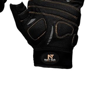 Gants de fitness haltérophilie respirants pour entraînement Service OEM Gants de musculation en cuir synthétique sur mesure - Product Image 4