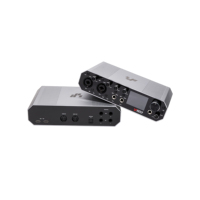 4x4 USB-Audio-Schnitts telle mit MIDI TOSLINK-Eingangs-LCD-Display Auto Gain Anti-Clipping-symmetrische Ausgänge für die Aufnahme von Streaming