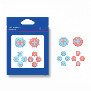 10 In 1 <span class=keywords><strong>Joystick</strong></span> Caps Cover Kit Voor Nintendo Switch 2 Controller Siliconen <span class=keywords><strong>Thumb</strong></span> Grip Knop Covers Voor Switch2 Joypad - Product Image 2