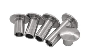 Rivets semi-tubulaires en acier M6-M8, plaqués zinc/nickel, prix compétitif, emballage en carton, usine du Vietnam, vente en gros - Product Image 2