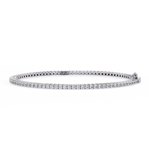 Bracelet en or 18 carats avec diamants de laboratoire - Élégant et éblouissant - Product Image 2