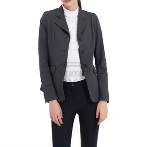 Chemise de concours équestre à manches longues confortable personnalisée, best-seller, vêtements équestres d'automne, vestes de concours pour femmes - Product Image 4