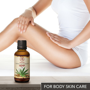 Huile de graines de chanvre Aromatika 50 ml, huile pour le visage non comédogène pour peaux grasses, absorption rapide, huile sèche riche en oméga 3 et 6 - Product Image 5