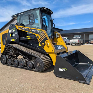 จัดส่งฟรี ASV รถตัก4ton 75hp RT-75รถตักตีนตะขาบที่ได้รับการรับรองจาก CE - Product Image 1