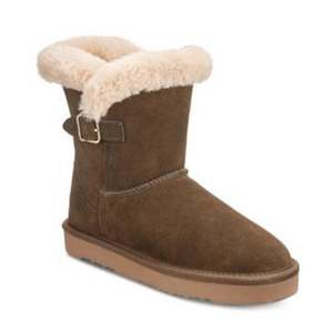 Style & Co Women's Tiny 2 Autumn Fashion Chelsea Boots Square Toe Winter <b>Booties</b> with Zip Closure Med Brown Size 5 M - Product Image 2