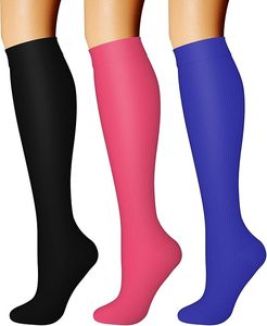 Customizable Black Sporty Soccer <b>Socks</b> Winter Warm Nylon/Spandex High Neck Ribbed <b>Socks</b> - Product Image 6
