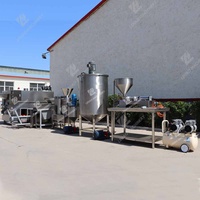 Usine de traitement de la pâte d'arachide Broyage de noix Sésame Tahini Fabrication Remplissage Machine d'emballage Petite ligne de production de beurre d'arachide