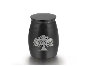 Urne funéraire en laiton artisanale moderne Urne funéraire décorative personnalisée pour les cendres humaines et animales - Product Image 2