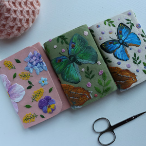 Sac en lin brodé à la main avec broderie de différentes couleurs sac à dos en lin 100% doux lavé OEM fabriqué au Vietnam - Product Image 5