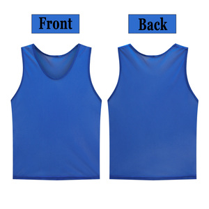 Lighter Mesh 70g Custom Sports Mesh Pinnies Basketball Football Scrimmage Training <b>Vests</b> Reversible Soccer Bibs T-shirt for men - Product Image 5