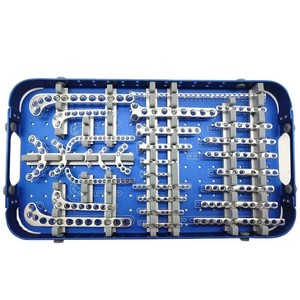 Kit de Placas de Implantes Óseos de Acero Inoxidable para Cirugía Veterinaria de Animales Pequeños - Product Image 2