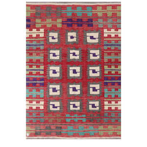 Alfombra Imaco Maimana Afganistán Kilim 246 x 170 cm, Alfombra Tradicional Afgana - Product Image 1