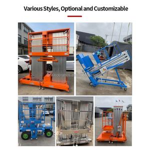 Élévateur à double mât en alliage d'aluminium robuste KCCL pour travaux en hauteur - Product Image 4