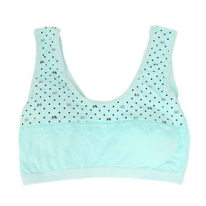 บราโฟมสำหรับเด็กผู้หญิง - สีฟ้า - Product Image 1