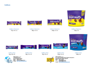 Barra de Chocolate Cadbury Dairy Milk Chipsmore, Cadbury X Chipsmore Crossover, 37g X 24 X 12 - Product Image 3